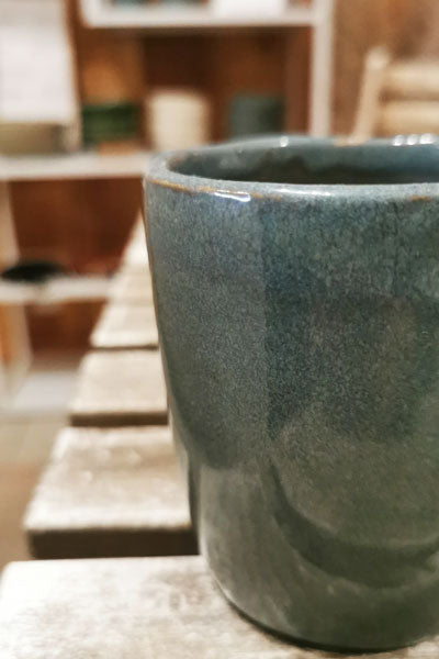 Mug bleu-gris