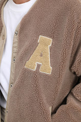 Veste réversible beige